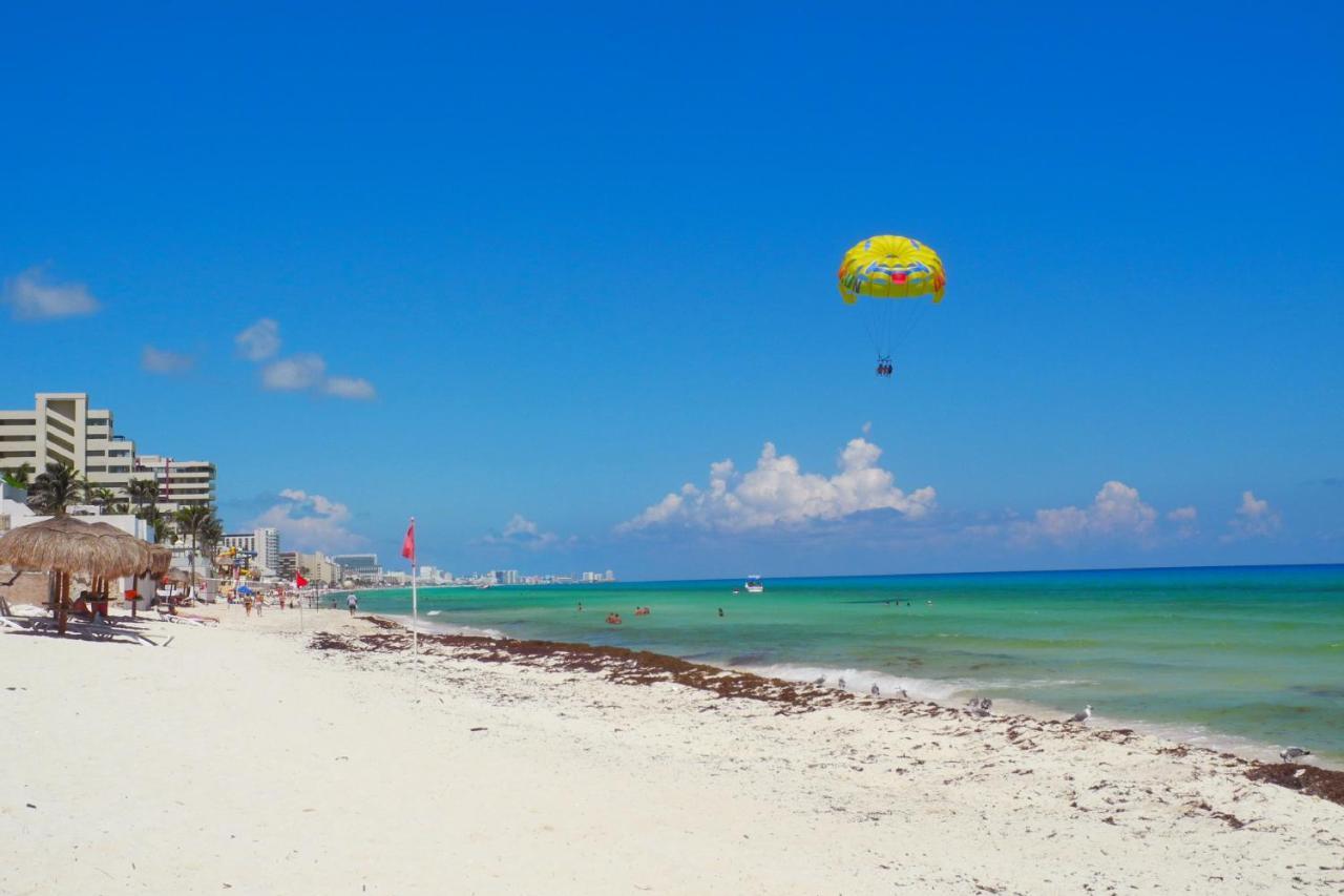 Renovated Studio In Cancun Beach At The Hotel Zone Exteriör bild